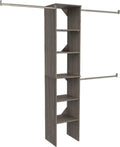 ClosetMaid SuiteSymphony Wood Closet Organizer Starter Kit - Flexible
