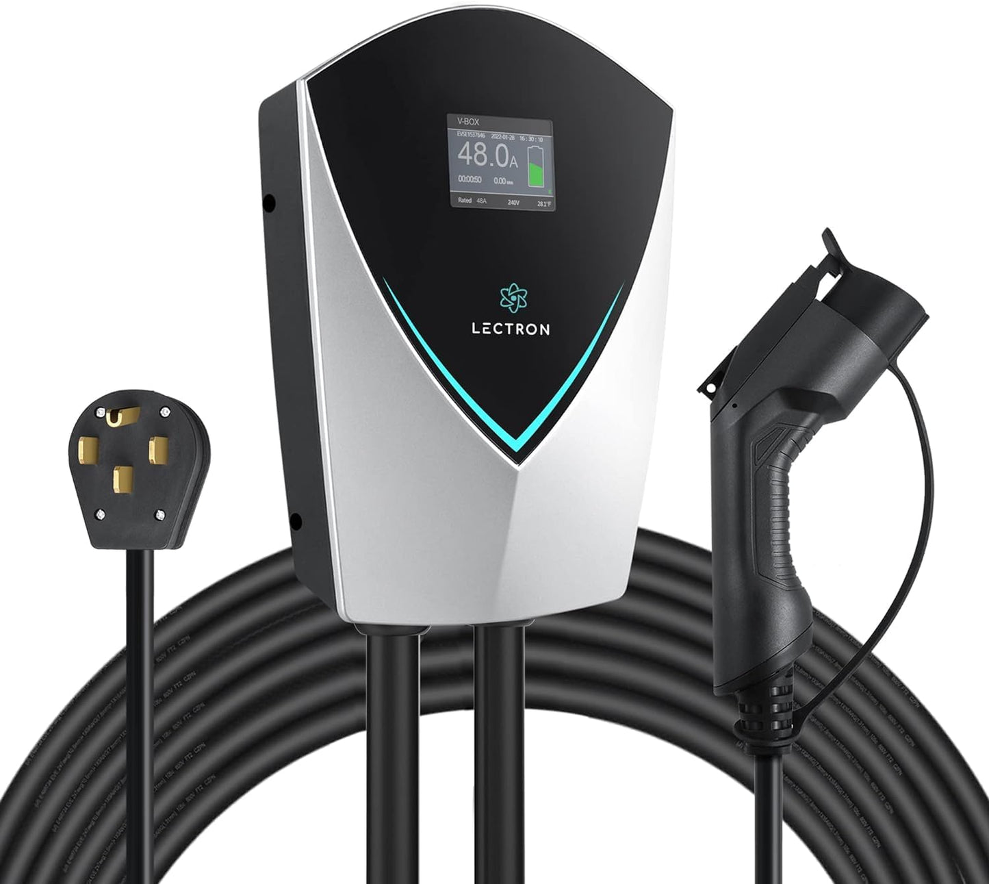 Lectron V-Box 48A EV Charger - Fast Charging for Your Electric Vehicle