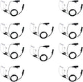 Covert Acoustic Tube Earpiece Headset Mic for Motorola Radios