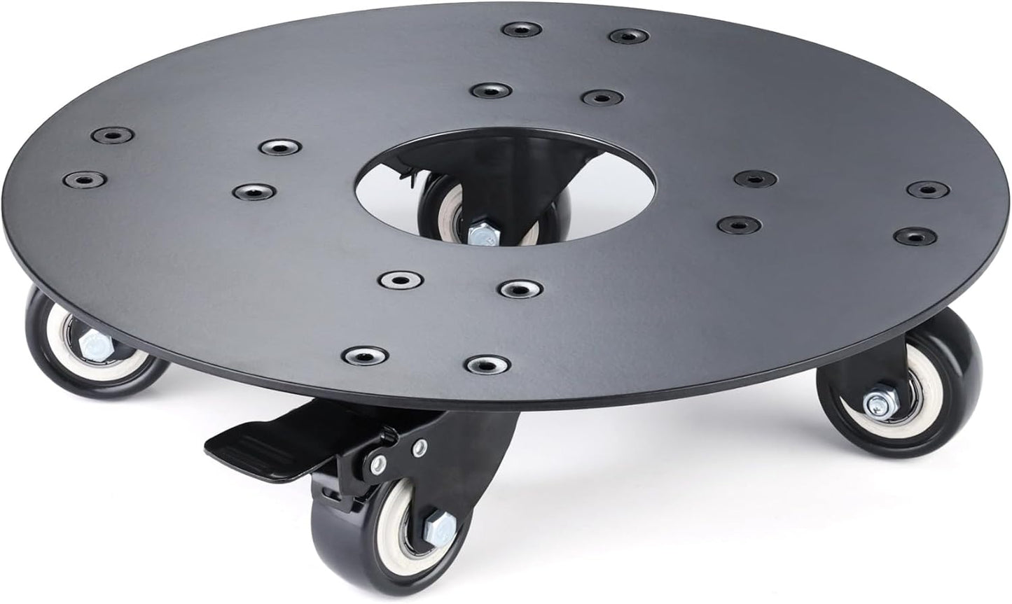 YUjieSTC Plant Stand with Wheels for Heavy Duty Use