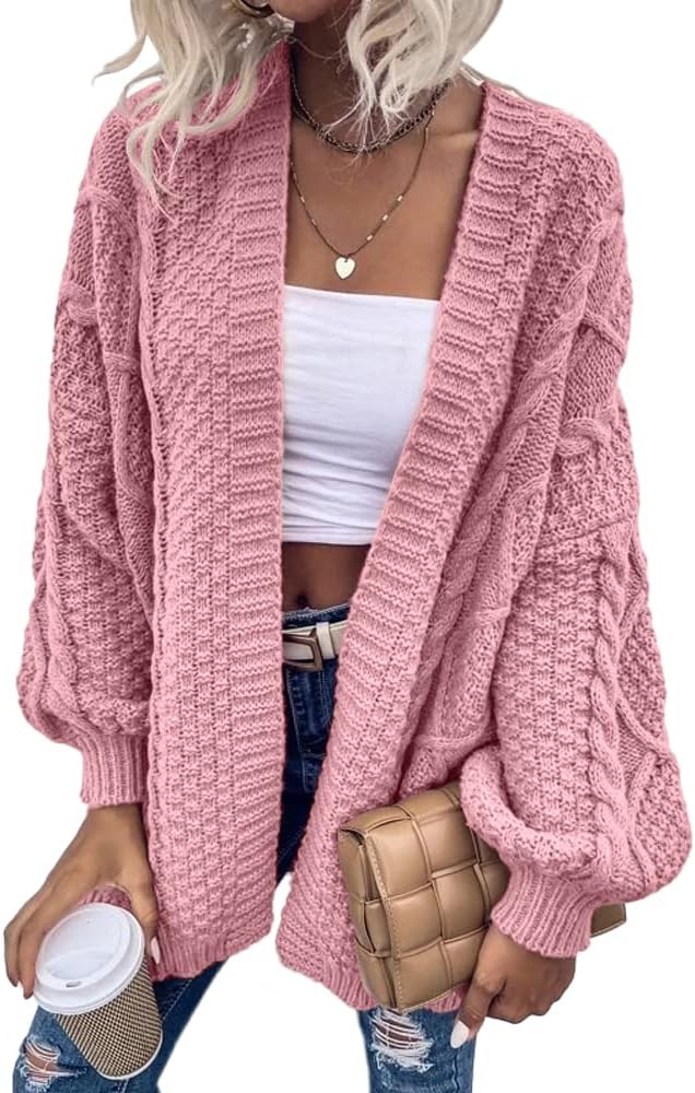 Dyexces Womens Oversized Cardigan Sweaters for Cozy Style