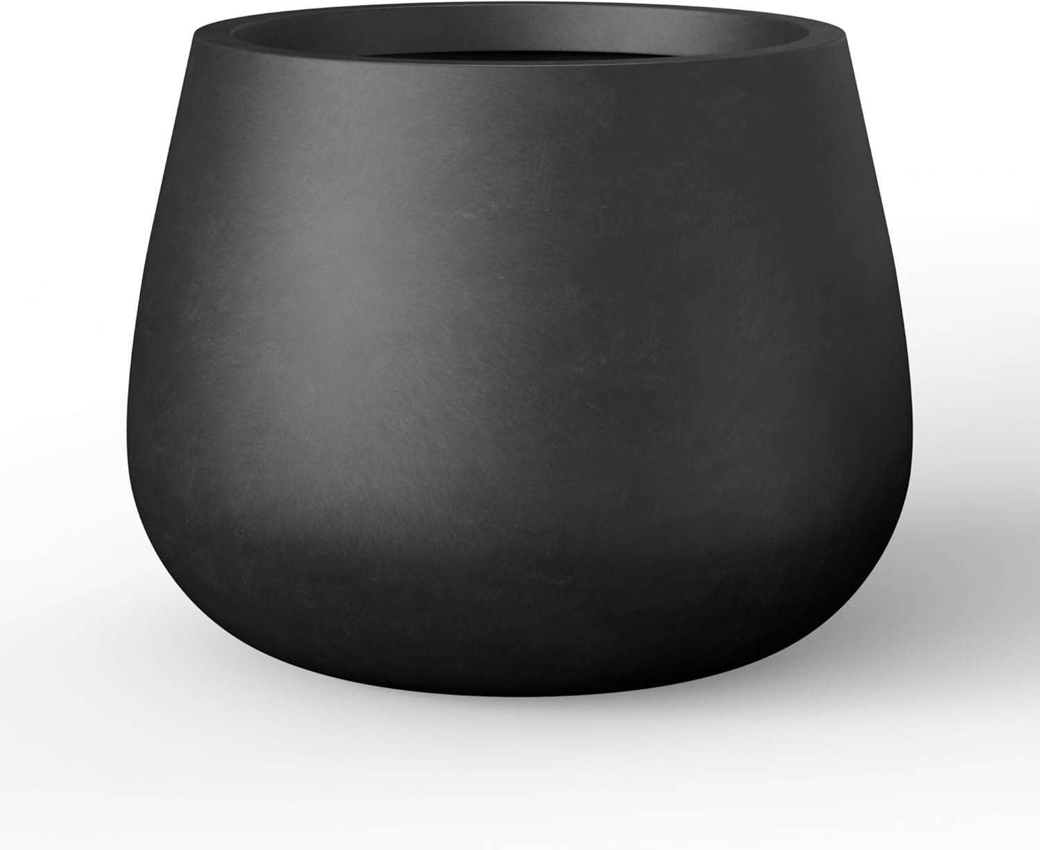 Kante Curva Series Planter - 10.2 Inch Round Concrete Pot