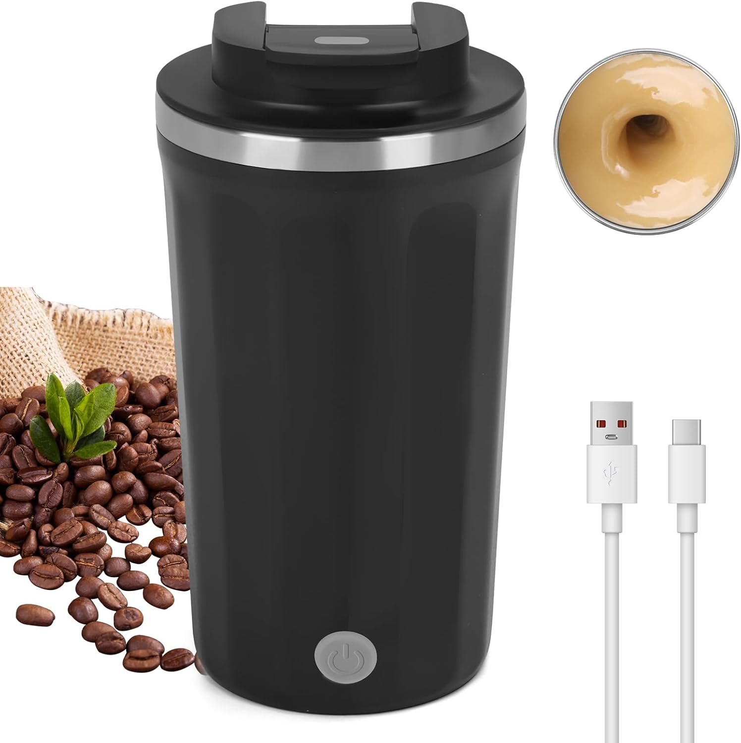 Rechargeable Self-Stirring Coffee Mug - Yummy Sam