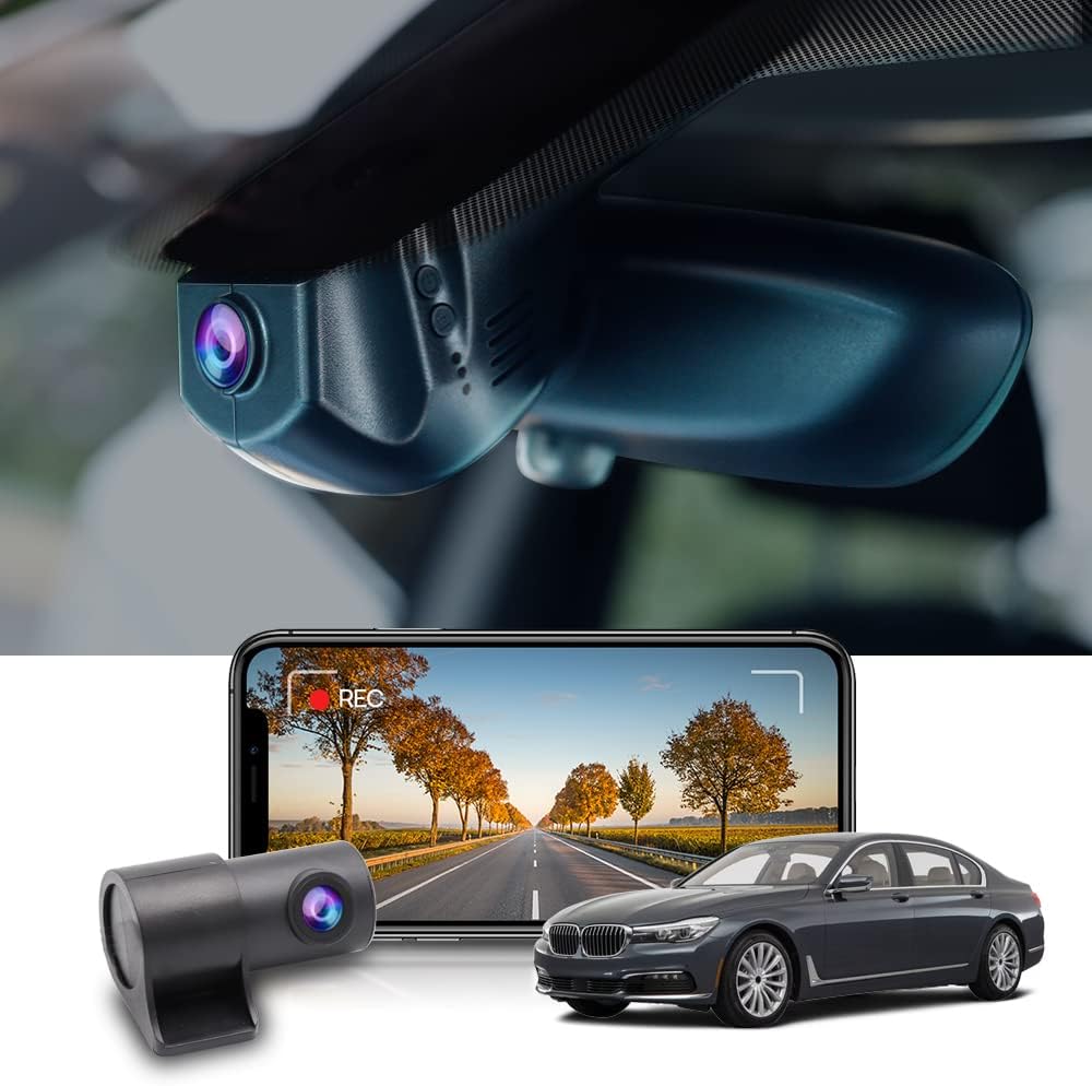 Fitcamx Front 4K and Rear 1080p Dash Cam for BMW F Chassis