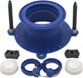 One N Done Toilet Flange Repair Kit (Blue, 5-Pack) - Tool-Free Toilet