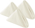Bailarina Cloth Napkins Set of 80 17x17 in Ivory - Event-Ready Dinner