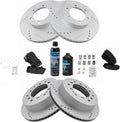 Front and Rear Performance Brake Pad & Rotor Kit for GX470 4Runner