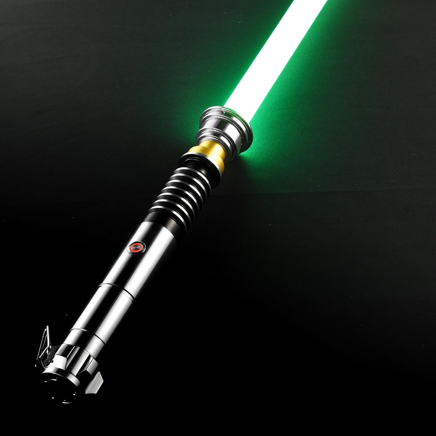 Metal Dueling Light Saber with 19 Color Change and Sound Effects