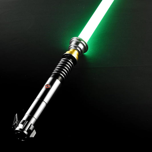 Metal Dueling Light Saber with 19 Color Change and Sound Effects