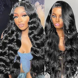 30 Inch Body Wave Lace Front Wigs Human Hair for Women