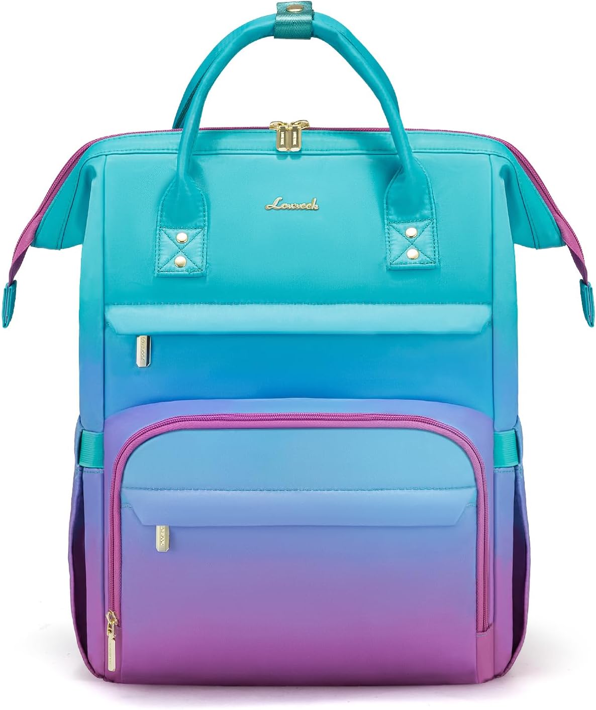 Gradient Laptop Backpack for Women - Stylish & Functional Design