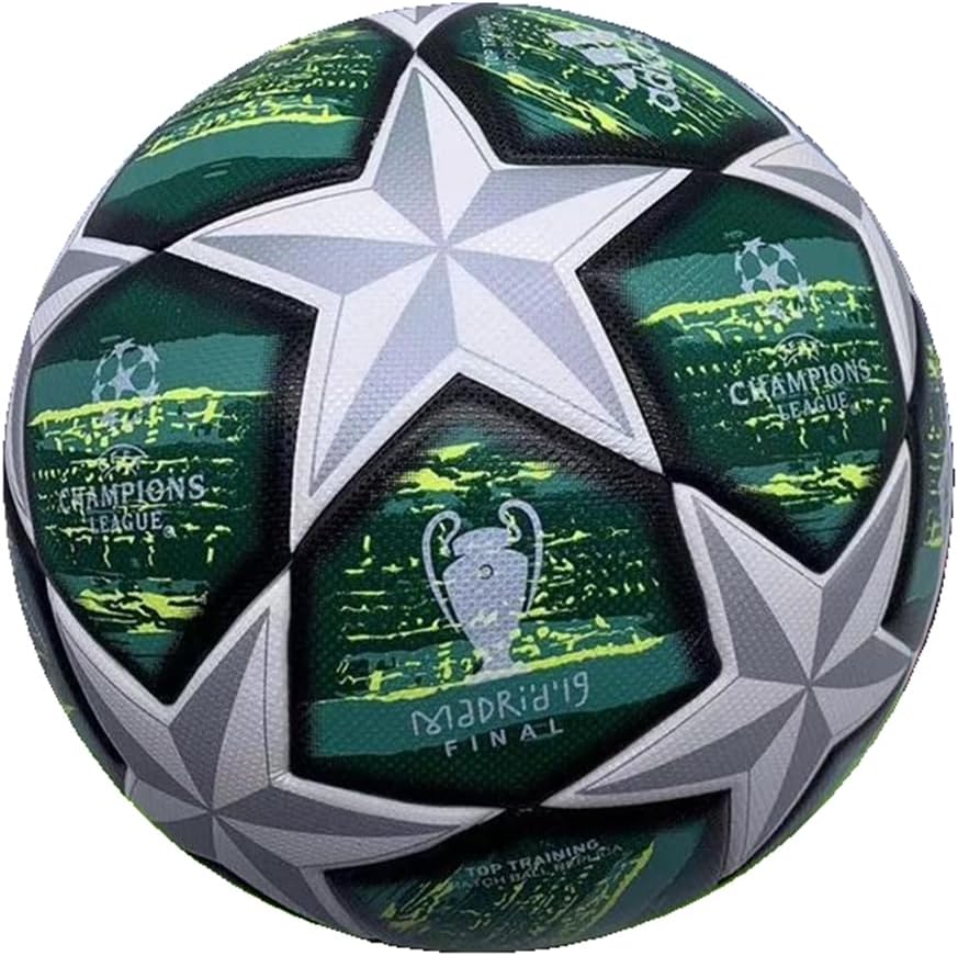 League Soccer Ball Size 5 and 4 with Seamless Stitching