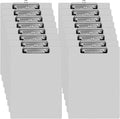 Epakh 16 Pieces Metal Clipboards for Office and School Use