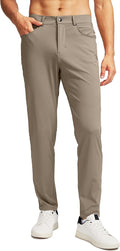 Men's Stretch Golf Pants Slim Fit with 6 Pockets - Comfortable All-Day