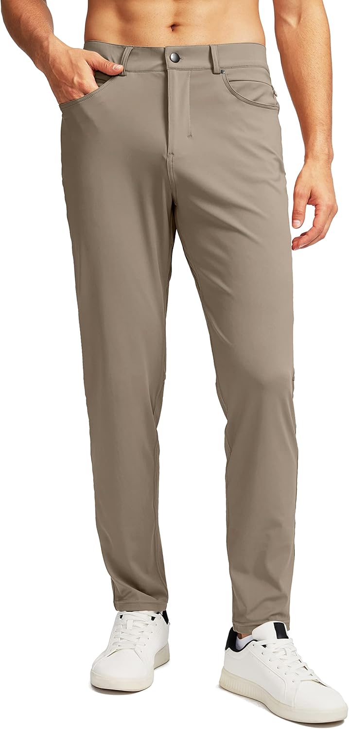 G Gradual Men's Stretch Golf Pants for Casual and Work Wear