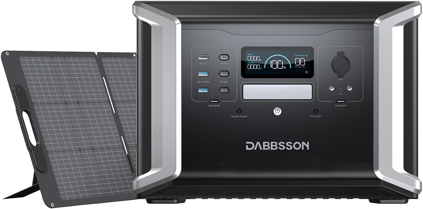 Dabbsson DBS 1400Pro: 1382Wh Power, 80% Charge in 32 Mins
