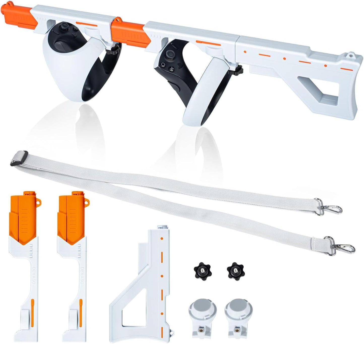 Pistol Grip Controller Accessories for PS VR2 FPS Gaming