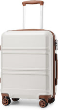 Kono 20 Inch Carry On Luggage with Spinner Wheels and TSA Lock