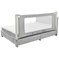 BABY JOY Bed Rails for Toddlers 79in Extra Long - Height Adjustable