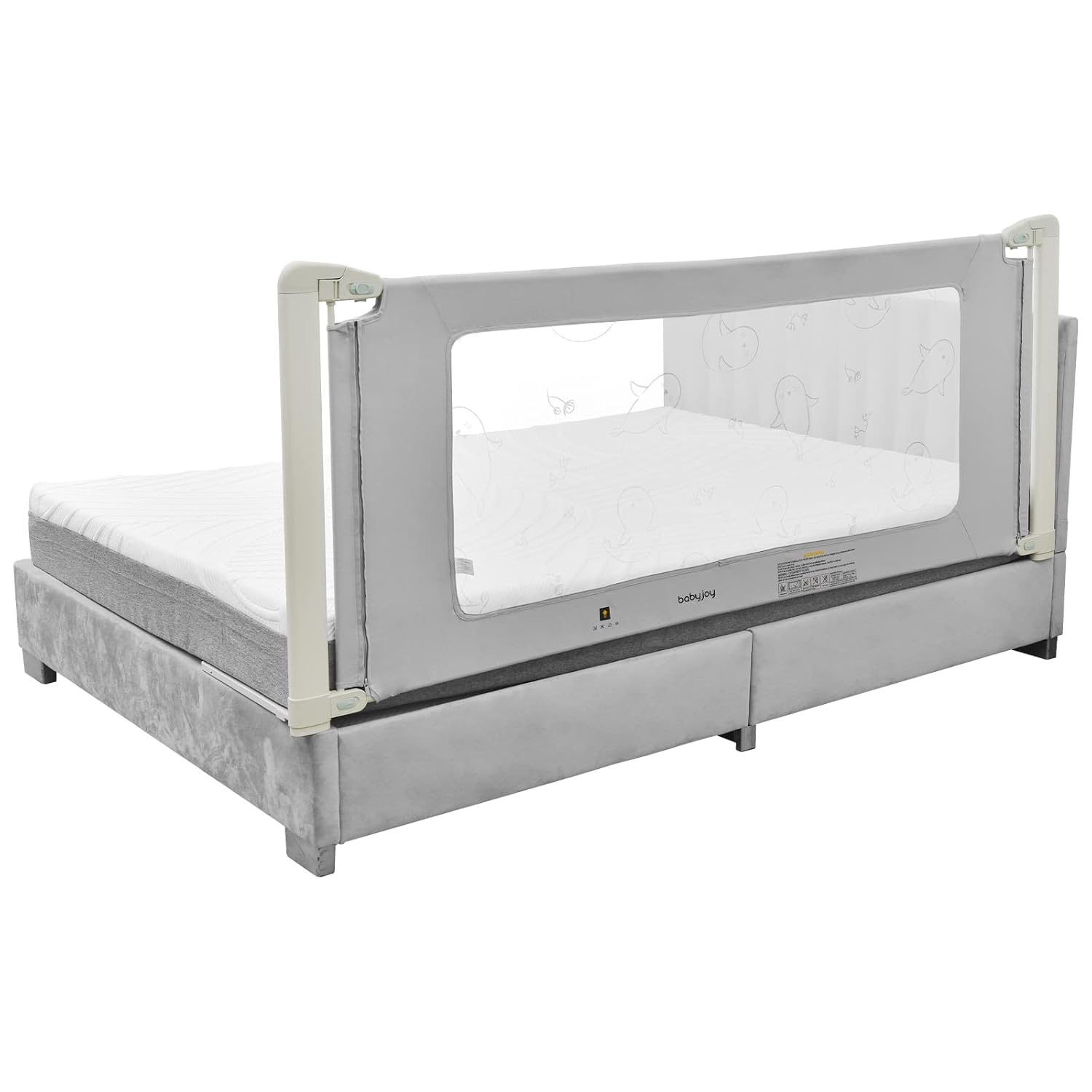 BABY JOY Bed Rails for Toddlers - Extra Long Safety Guard