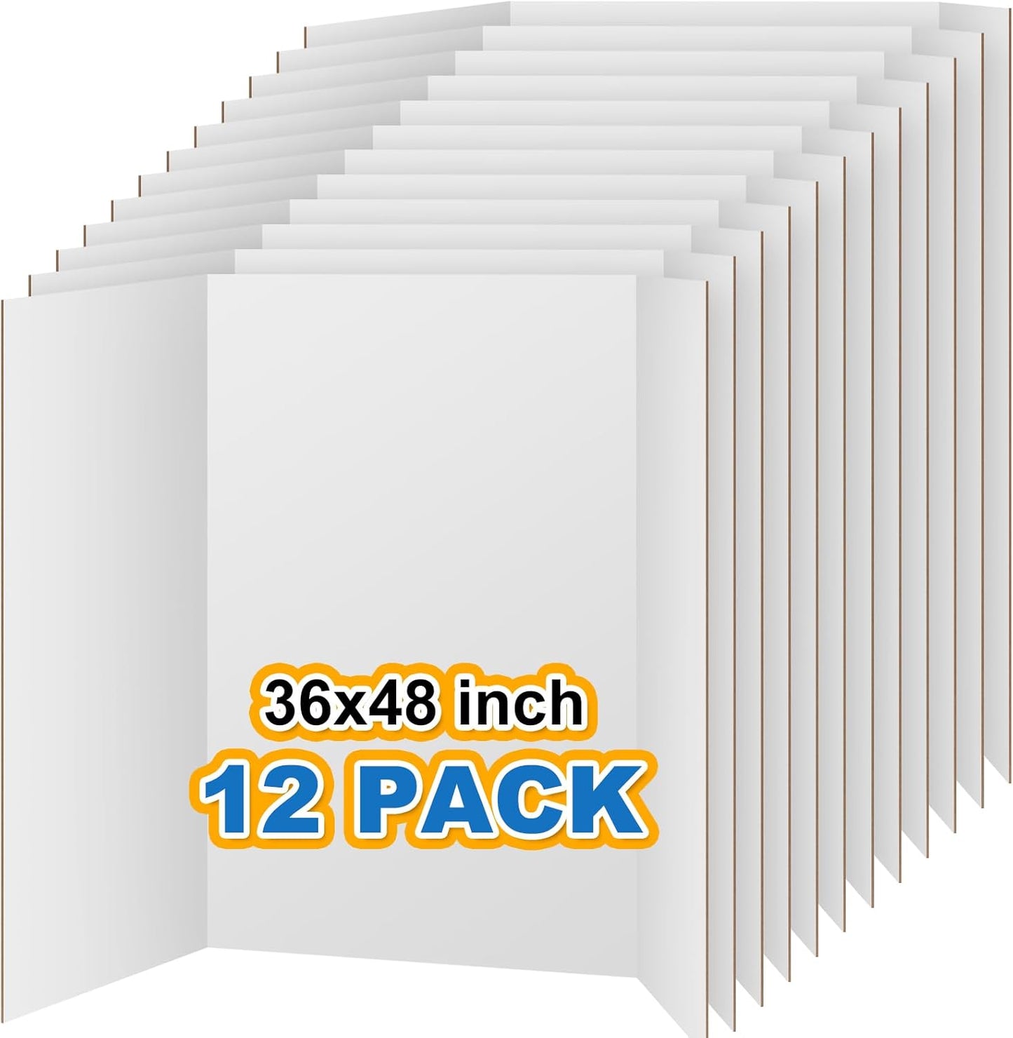 VinTS Trifold Poster Board 36in x 48in for School Projects