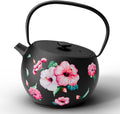 Premium Cast Iron Teapot with Removable Infuser for Great Flavor