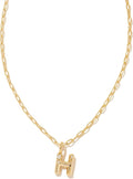 Crystal Letter Short Pendant Necklace - Personalized CZ Initial Scott