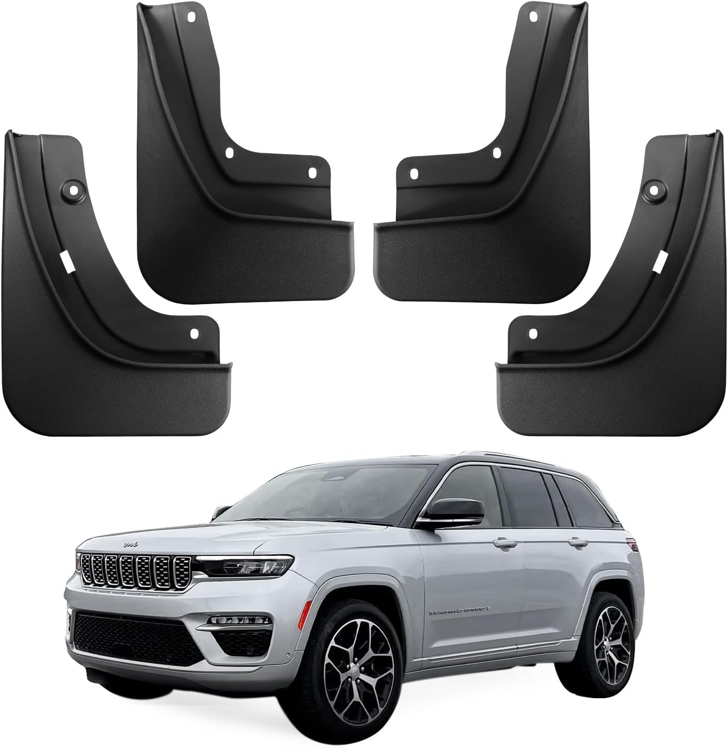 Ecarzo Mud Flaps for 5th Gen Jeep Grand Cherokee 2022-2025