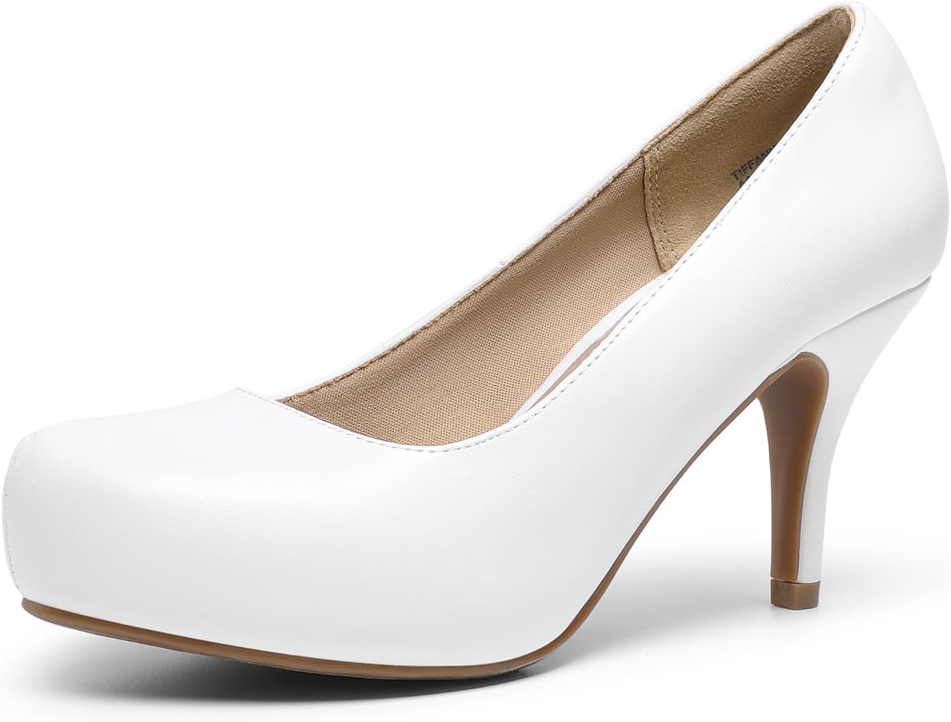 DREAM PAIRS Tiffany Women's Elegant Low Stiletto Heel Pumps