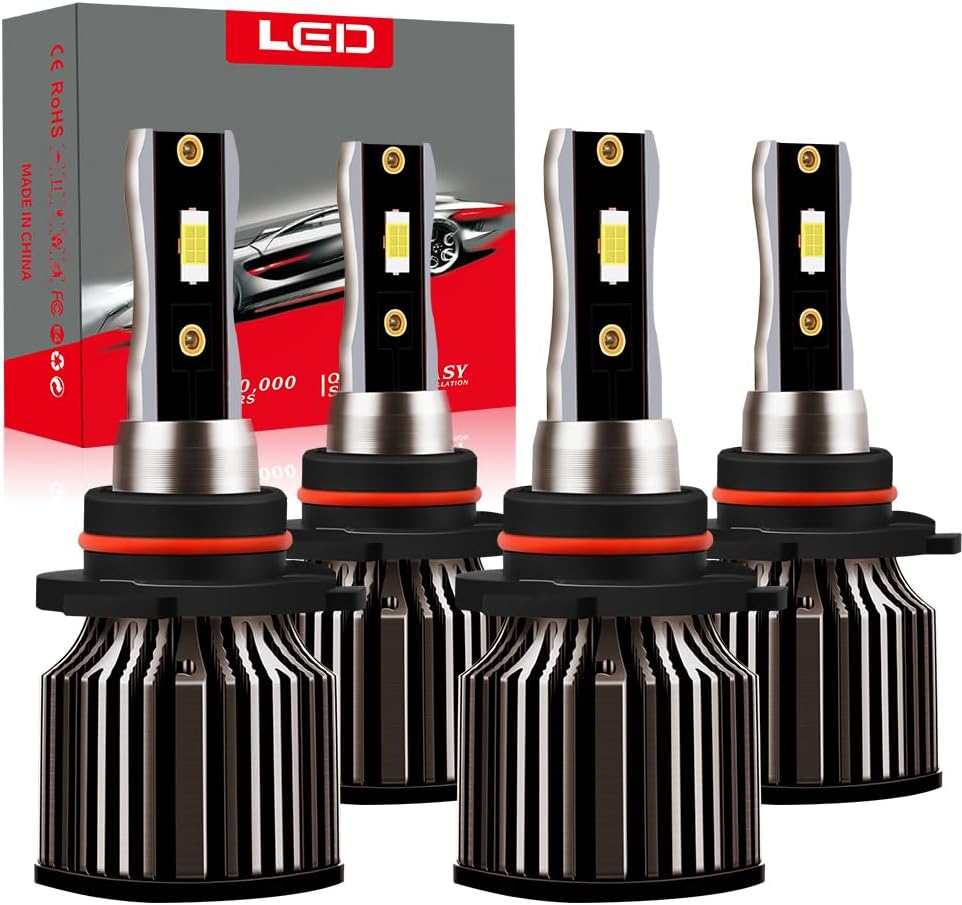 9005 9006 LED Bulbs Combo for Superior Brightness and Safety