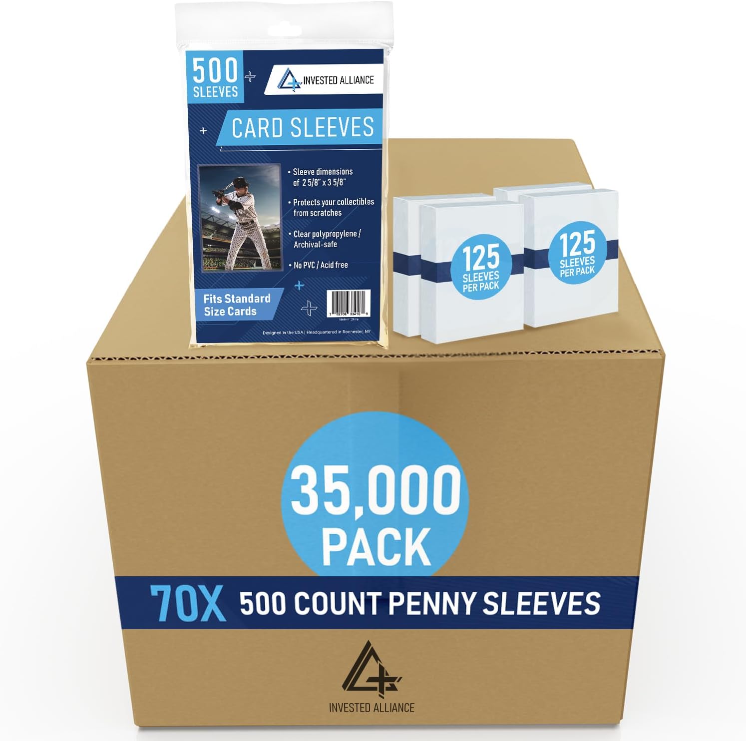 Premium Penny Sleeves for Trading Cards - Soft Protection