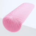 Bubble Gum Faux Fur Table Runner - Fluffy 18 x 48 in