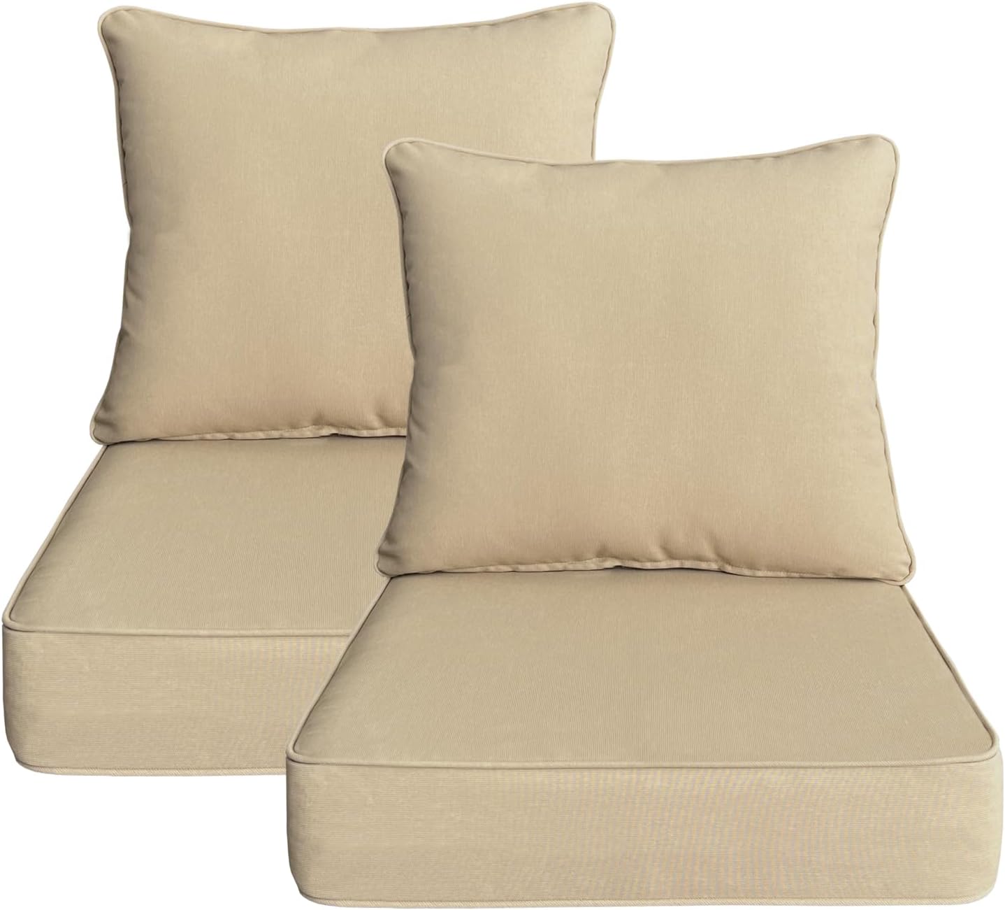 Outdoor Deep Seat Patio Cushion Set for Ultimate Comfort