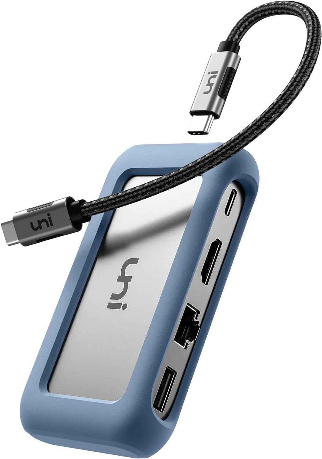 uni USB C Hub Multiport Adapter: 8-in-1 Convenience for All