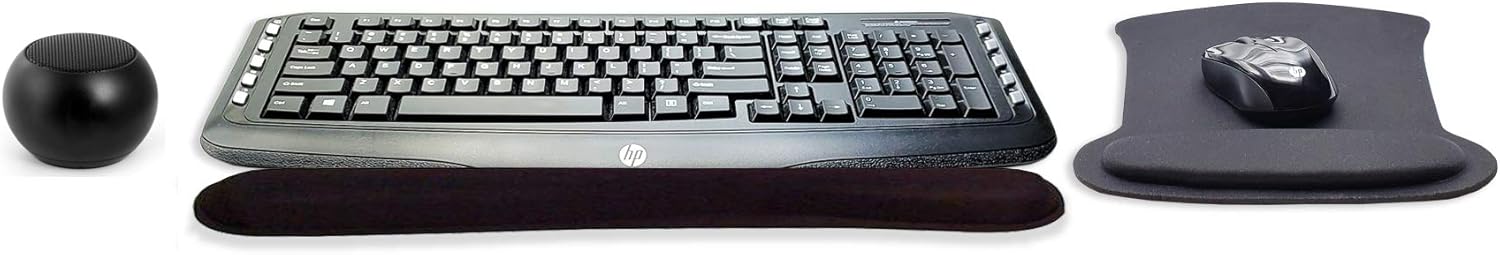 HP Classic Wireless Keyboard and Mouse Bundle for Travel