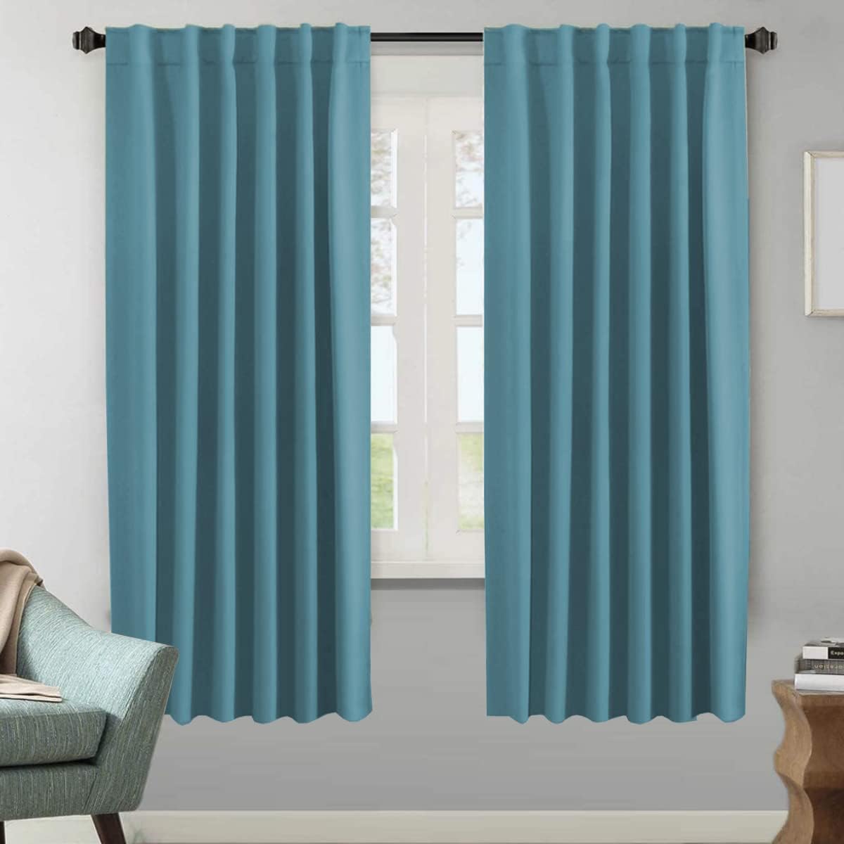 H.VERSAILTEX Blackout Curtains for Living Room and Bedroom