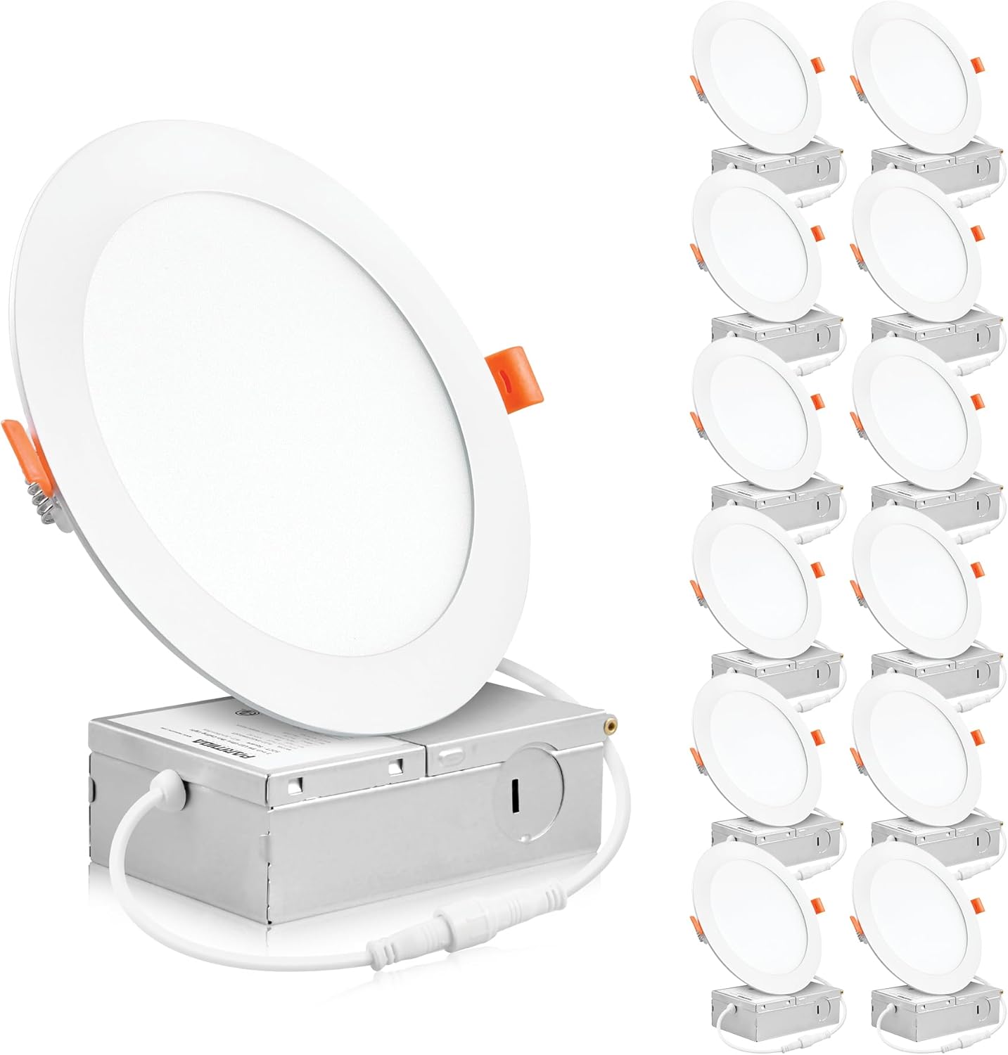 Ultra-Thin 6 Inch LED Recessed Ceiling Light by Parmida