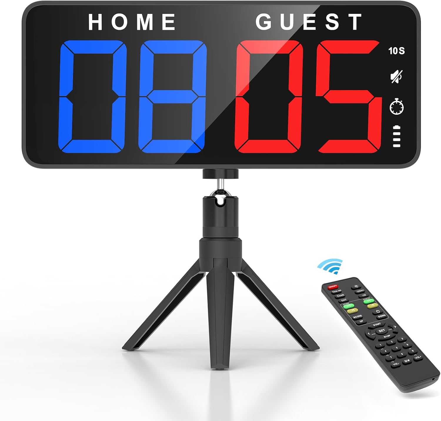 Large Digital LED Scoreboard for Cornhole and Table Tennis