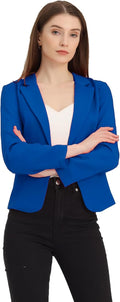 Allegra K Women's Business Casual Open Front Blazer for Style