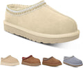 Kids Ankle Plush Slippers - Warm Non Slip Mini Boots for Toddlers
