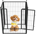 36-Inch Heavy-Duty Metal Dog Playpen for Secure Pet Safety