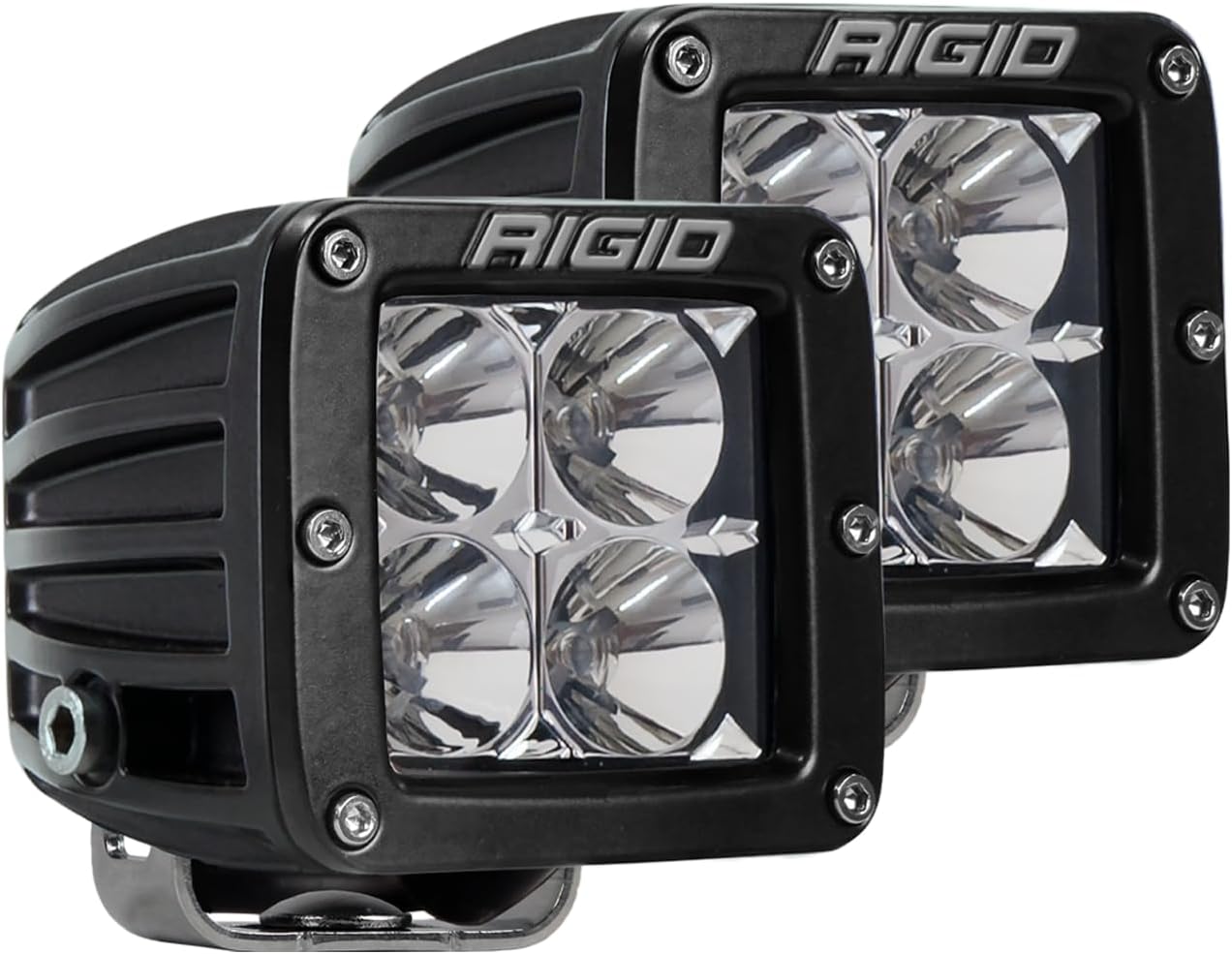 RIGID D-Series PRO Flood Beam Pair for Universal Fit - 2-Pack