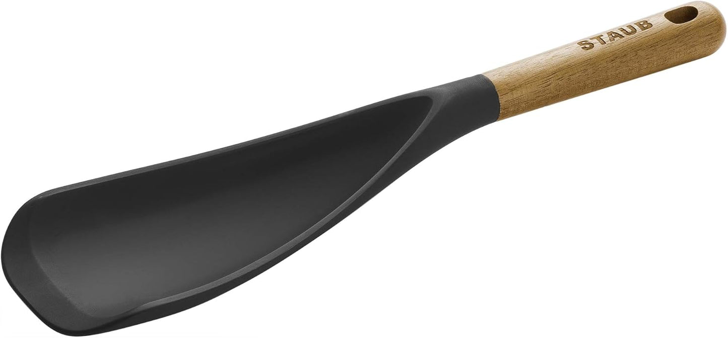 Twin Cooking Spoon Set in Matte Black - Durable and Stylish