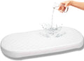 Baby Bassinet Mattress Pad Oval 13x29 - Breathable, Waterproof Comfort