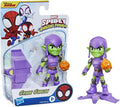 Marvel Spidey & Friends Green Goblin Figure - 4-Inch Action Hero!