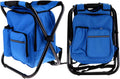 Backpack Cooler Chair - Insulated Waterproof Portable Stool