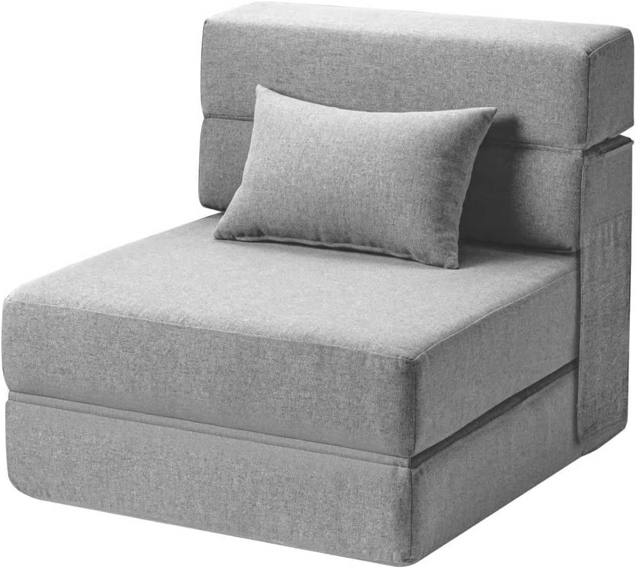 Folding Sofa Bed with Pillow - Versatile Memory Foam Couch