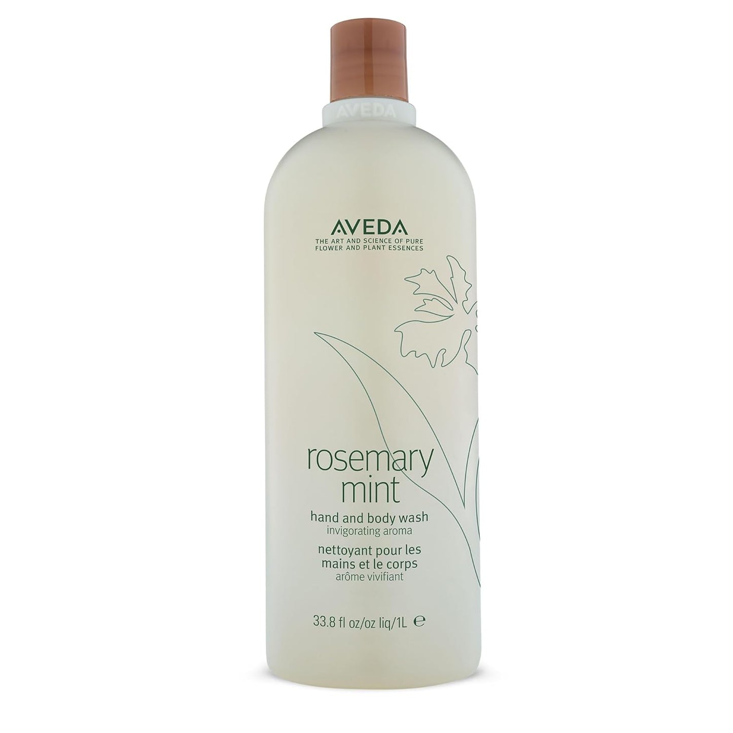 Aveda Rosemary Mint Hand & Body Wash for Invigorating Clean