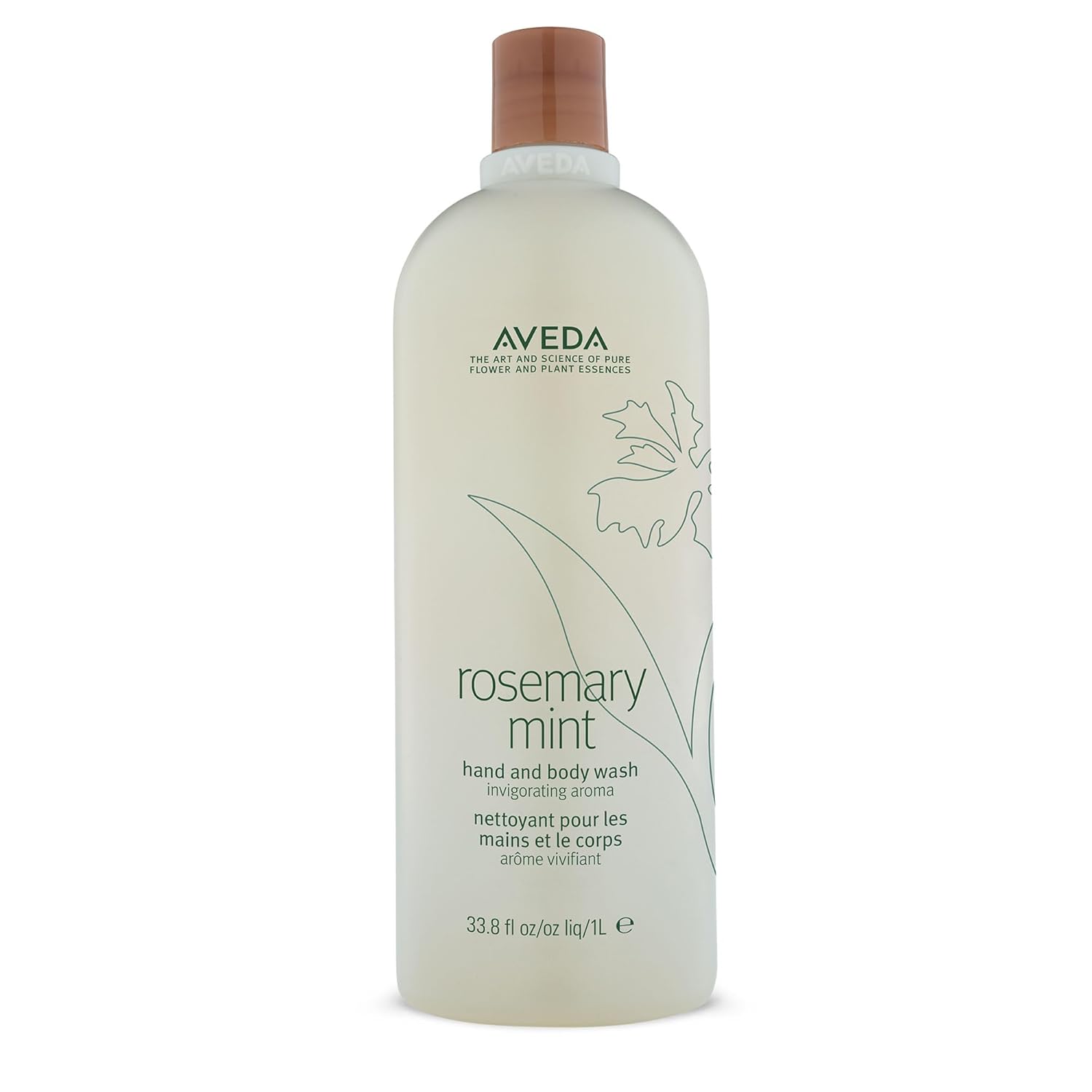 Aveda Rosemary Mint Hand & Body Wash for Invigorating Clean