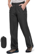 Outdoor Ventures Men's Waterproof Rain Pants for Hiking and Fishing